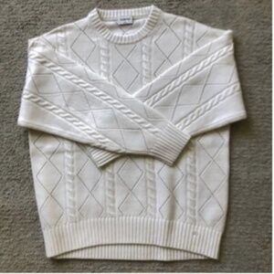 Aritzia/Sunday Best Merino Wool Blend Crewneck Sweater.